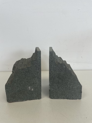 Volcanic rock bookends - rock,