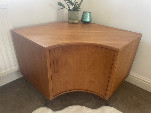 Plan vintage cupboard corner - plan,