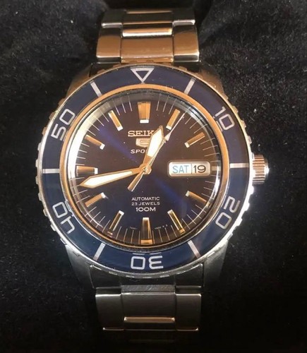 Seiko automatic snzh53 blue - seiko,