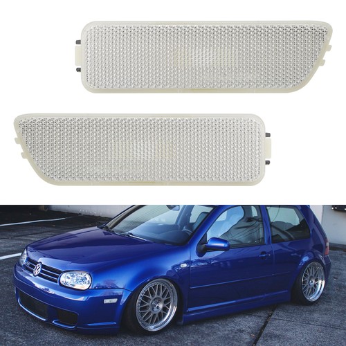 Clear lens front bumper side - clear,