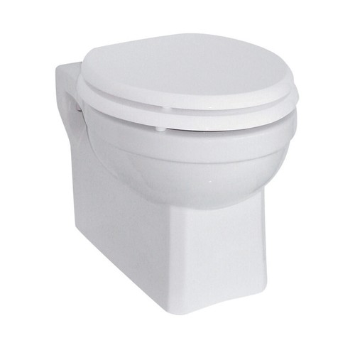 Burlington wall hung - wall, toilet