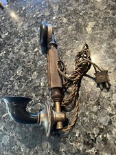 Antique telephone  Hand