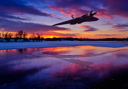 Avro vulcan bomber - bomber, xh558