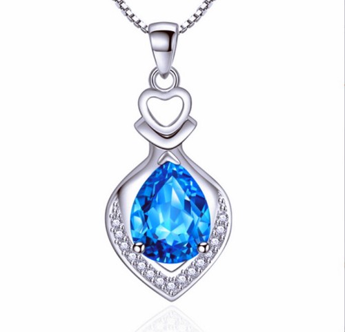 925 sterling silver heart tear - 925,