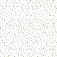 Dolly Mixtures Wallpaper - Ditsy Daisy  Tiny Chintz Lilac - Shabby Chic - 268170