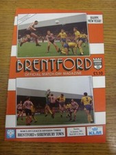 01/01/1991 Brentford v