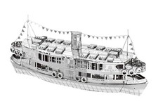 Metal Model Star Ferry Hong