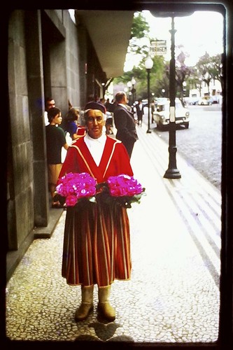 1960 found 35mm slide - 35mm, woman