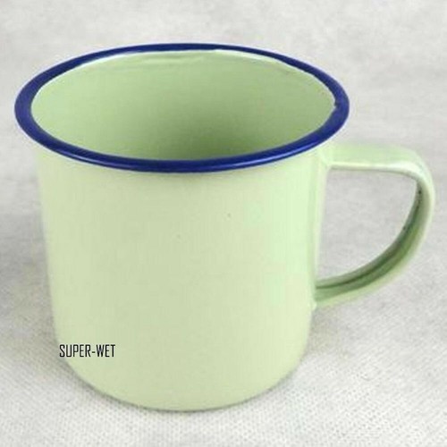 Handmade enamel cup - handmade, mug