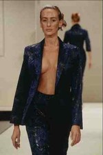 709028 Pearce Fionda Blue Evening Suit A4 Photo Print