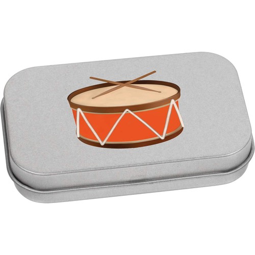 Drum metal hinged - 'drum', tin