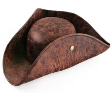 PirateHat Women Tricorn Brown