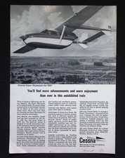 Original 1967 Advert Cessna