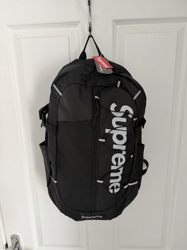 Black supreme bag backpack - supreme,