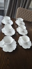 SPODE NEW ENGLAND BONE CHINA CUP AND SAUCER Set of 6 Made In England