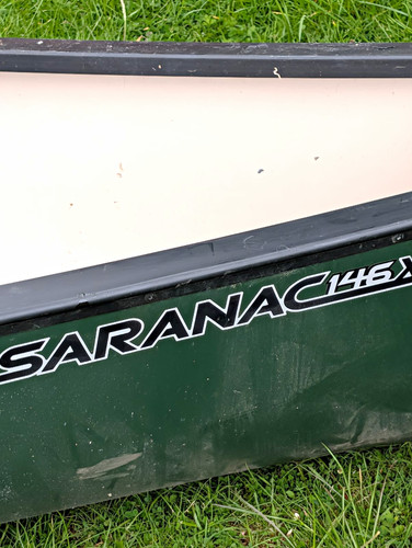 Old town saranac - old, canoe