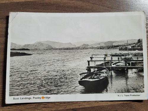 Vintage personal old postcard - personal,