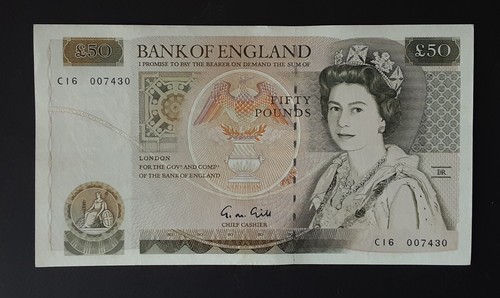 Bank england 50 - bank, pound