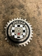 Original Jaguar Chequered Badge 1233