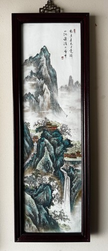 Chinese porcelain plaques - chinese,