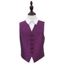 Boys Waistcoat Woven Plain