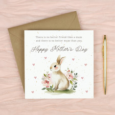 Bunny Mother's Day Card |