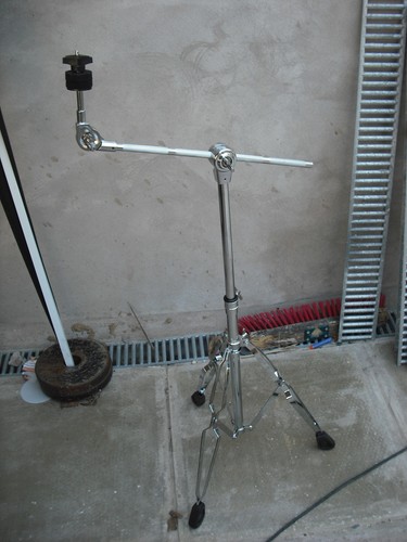 Boom cymbal stand drum - , double