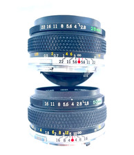 Olympus OM SLR Lens Bundle