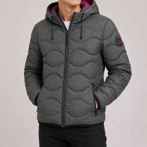 Superdry boys gray puffer - boys,