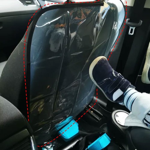 Car seat back anti kick - car, anti-kick