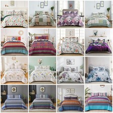 3 Piece Patchwork Bedspread
