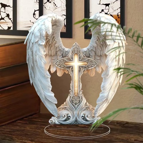 Gorgeous angel wings cross - angel,