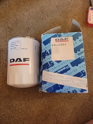 Daf oil filter bbu 2995 - daf,