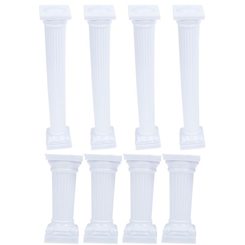 8pcs roman column cake - column,