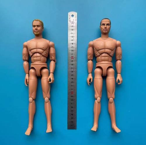 Male soldier body head - soldier, body+