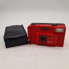 Fotorama Compact 35 Film Camera Red Analog Point & Shoot (#H1/NA)