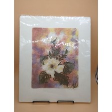 Washi Paper Floral Art Collage