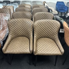 Faux Leather Dining Chairs