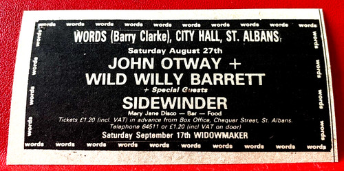 John otway and wild willy - otway,