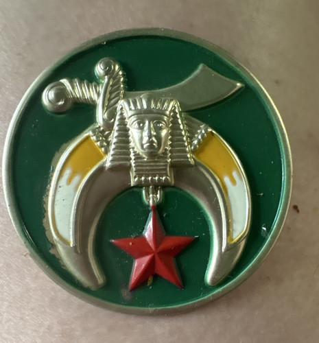 Masonic shriners lapel pin - masonic,
