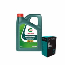 Engine Oil 5W40 4L Castrol Magnatec C3 - Audura Oil Filter Service Kit 4 Litre