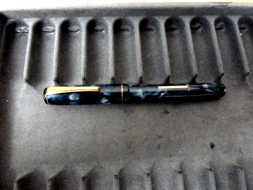 Vintage burnham leverpen - vintage,