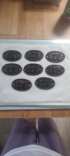 Set vintage train carriage - set, of