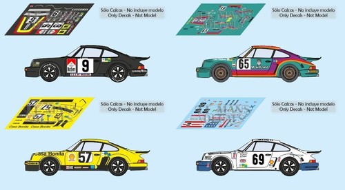 Decals porsche 911 carrera - 911,
