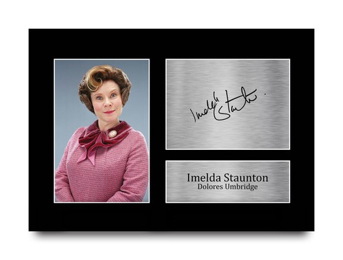 Imelda staunton signed harry - signed,