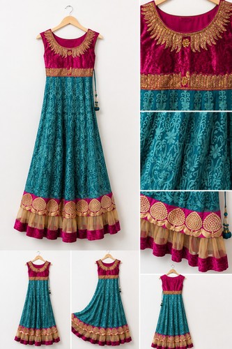 Women teal magenta - &,