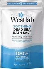 Westlab Pure Mineral Bathing Dead Sea Salt - 1kg (Packaging May Vary)