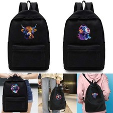 UK Men Women Laptop Backpack Waterproof Large Rucksack Travel School Bag