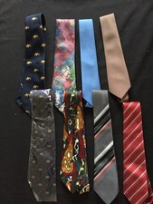 Job Lot Of 8 Ties in Various