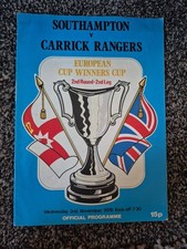 SOUTHAMPTON V CARRICK RANGERS